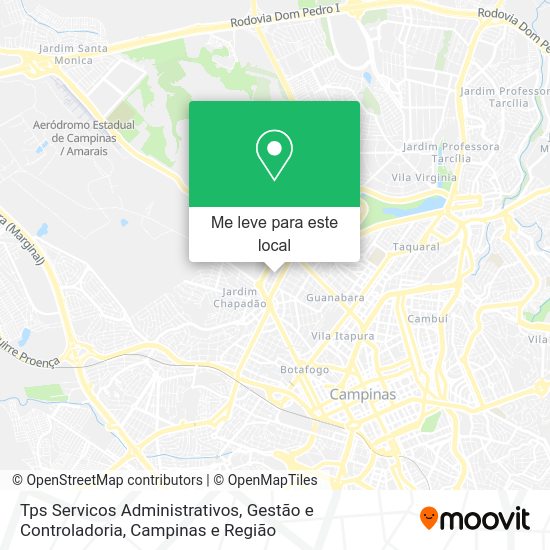 Tps Servicos Administrativos, Gestão e Controladoria mapa