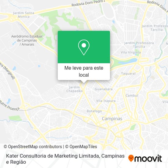 Kater Consultoria de Marketing Limitada mapa