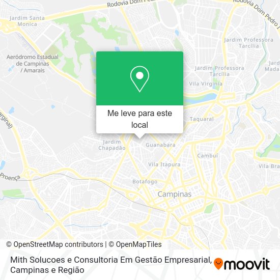 Mith Solucoes e Consultoria Em Gestão Empresarial mapa