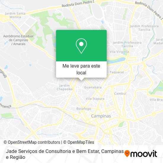 Jade Serviços de Consultoria e Bem Estar mapa