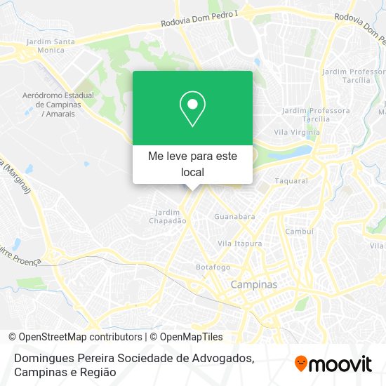 Domingues Pereira Sociedade de Advogados mapa