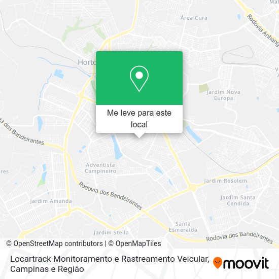 Locartrack Monitoramento e Rastreamento Veicular mapa