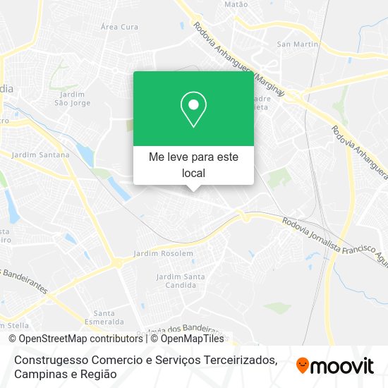 Construgesso Comercio e Serviços Terceirizados mapa
