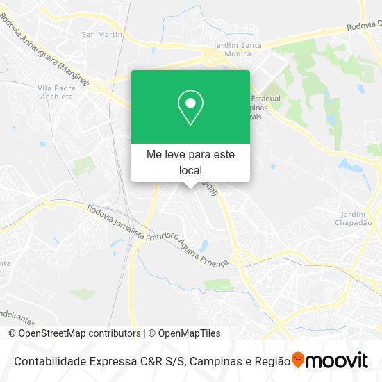 Contabilidade Expressa C&R S/S mapa