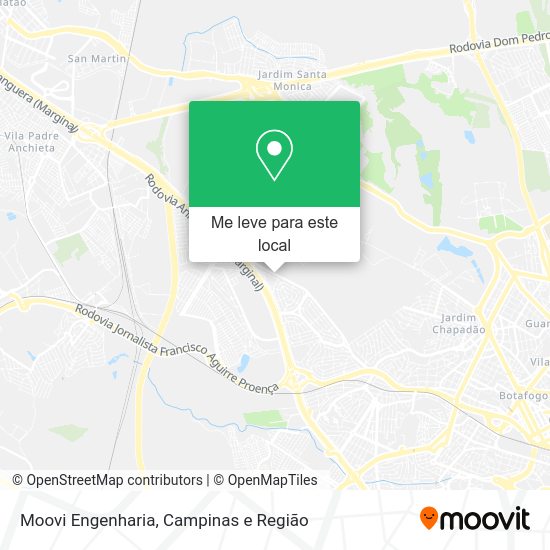 Moovi Engenharia mapa