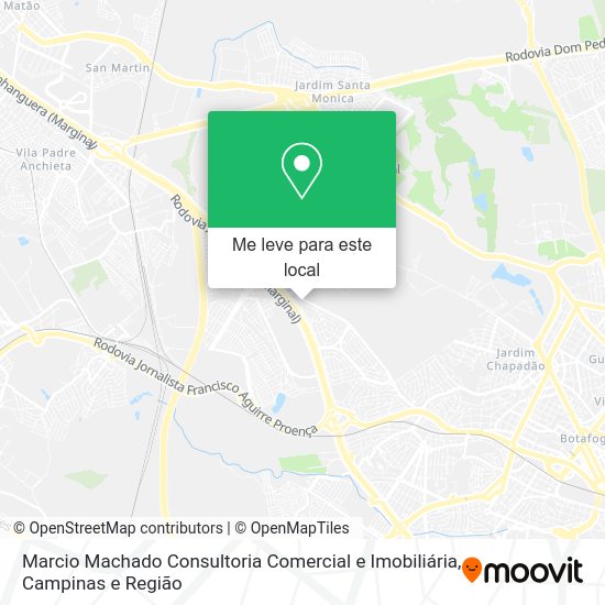 Marcio Machado Consultoria Comercial e Imobiliária mapa