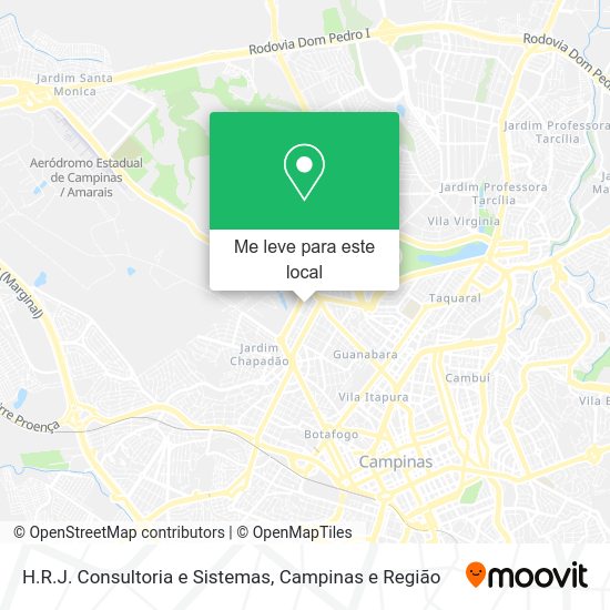 H.R.J. Consultoria e Sistemas mapa