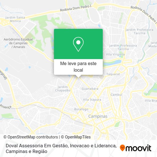 Doval Assessoria Em Gestão, Inovacao e Lideranca mapa