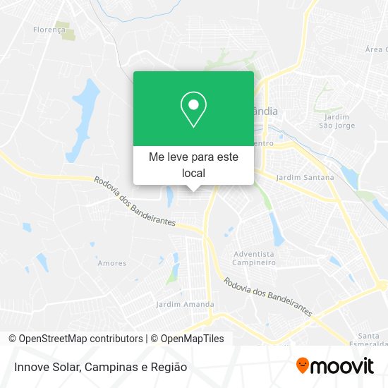 Innove Solar mapa