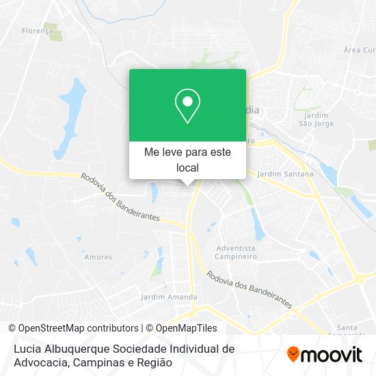 Lucia Albuquerque Sociedade Individual de Advocacia mapa