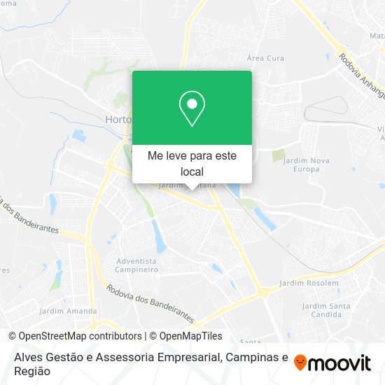 Alves Gestão e Assessoria Empresarial mapa