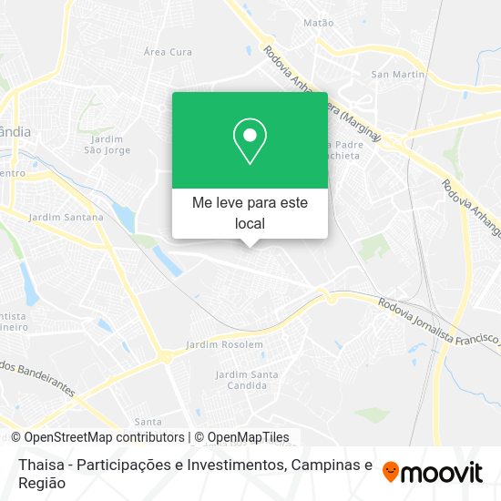 Thaisa - Participações e Investimentos mapa