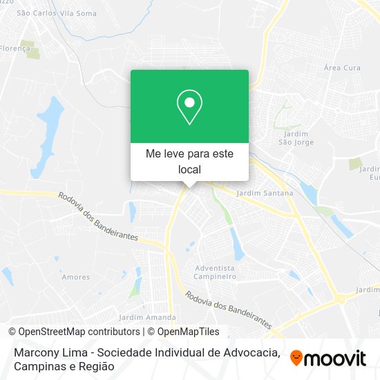Marcony Lima - Sociedade Individual de Advocacia mapa