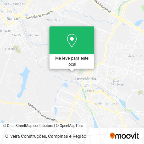 Oliveira Construções mapa