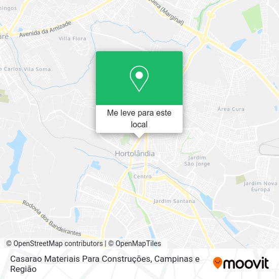 Casarao Materiais Para Construções mapa