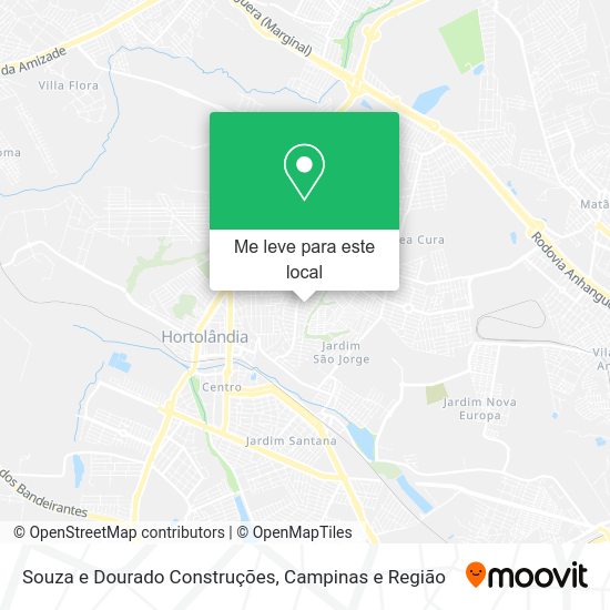 Souza e Dourado Construções mapa