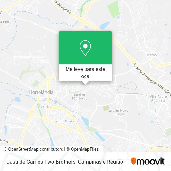 Casa de Carnes Two Brothers mapa