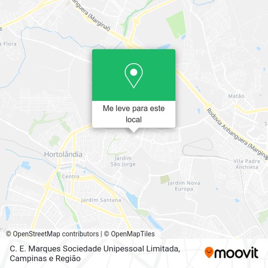 C. E. Marques Sociedade Unipessoal Limitada mapa
