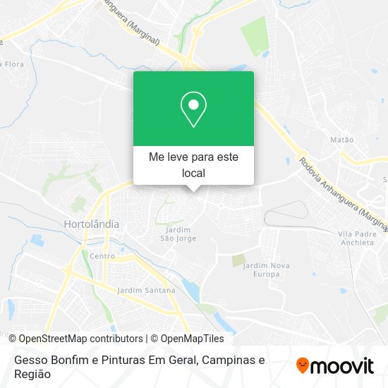 Gesso Bonfim e Pinturas Em Geral mapa