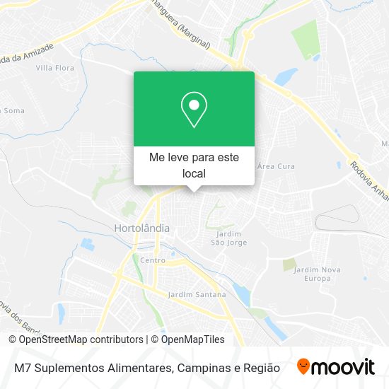 M7 Suplementos Alimentares mapa