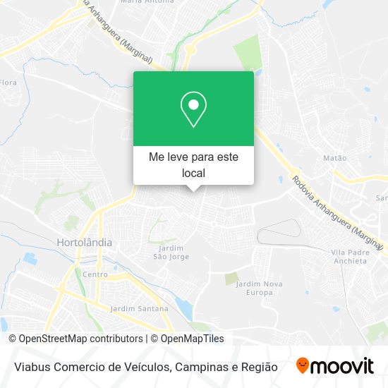 Viabus Comercio de Veículos mapa