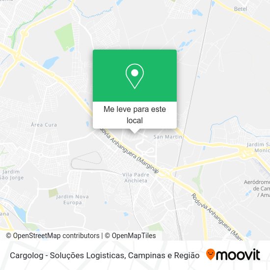 Cargolog - Soluções Logisticas mapa
