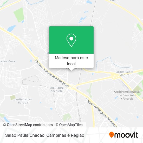 Salão Paula Chacao mapa