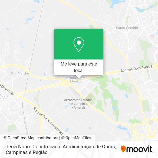 Terra Nobre Construcao e Administração de Obras mapa