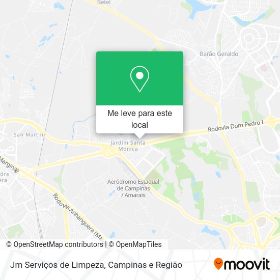 Jm Serviços de Limpeza mapa