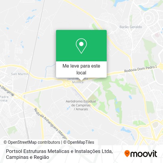 Portsol Estruturas Metalicas e Instalações Ltda mapa