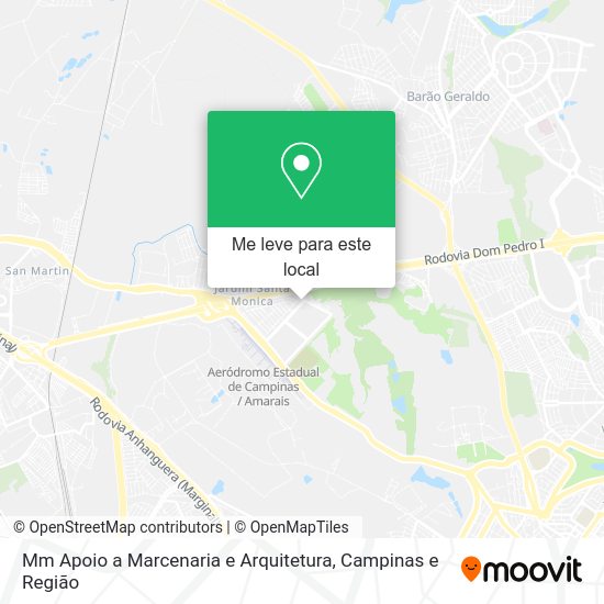 Mm Apoio a Marcenaria e Arquitetura mapa
