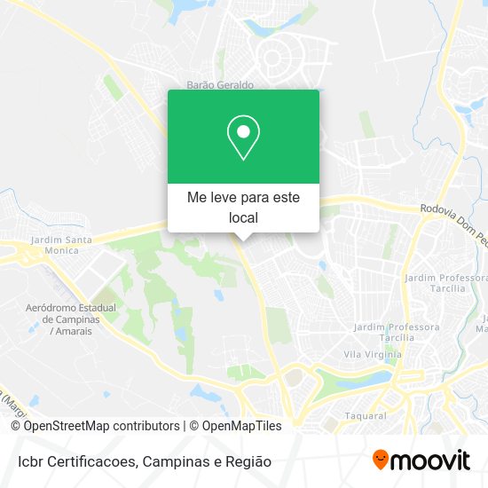 Icbr Certificacoes mapa