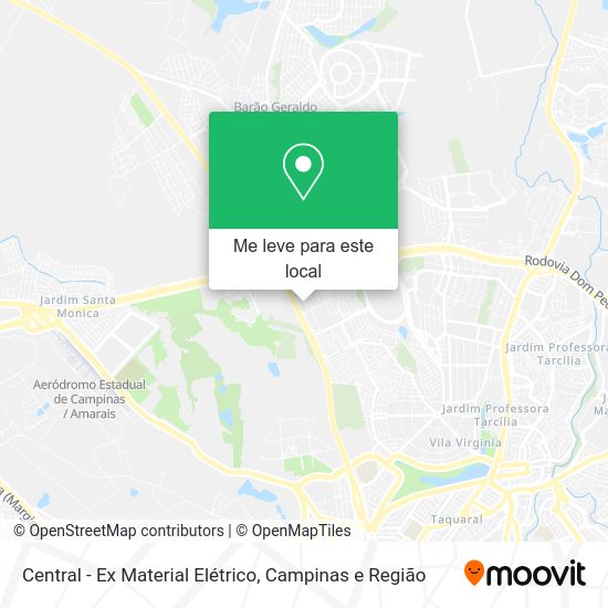 Central - Ex Material Elétrico mapa