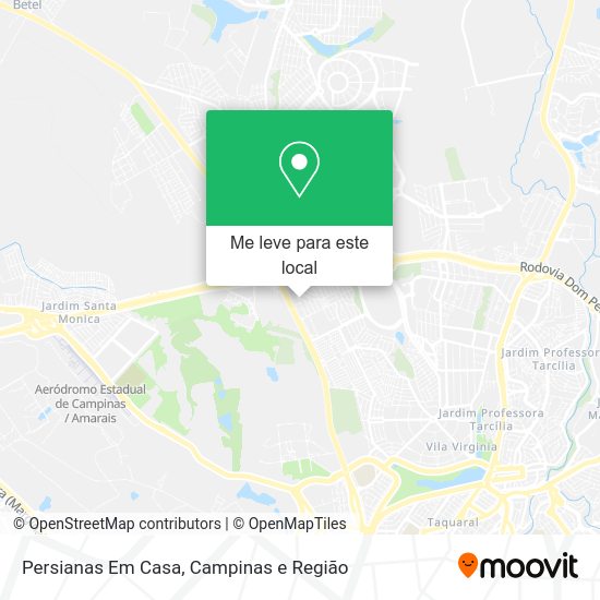 Persianas Em Casa mapa