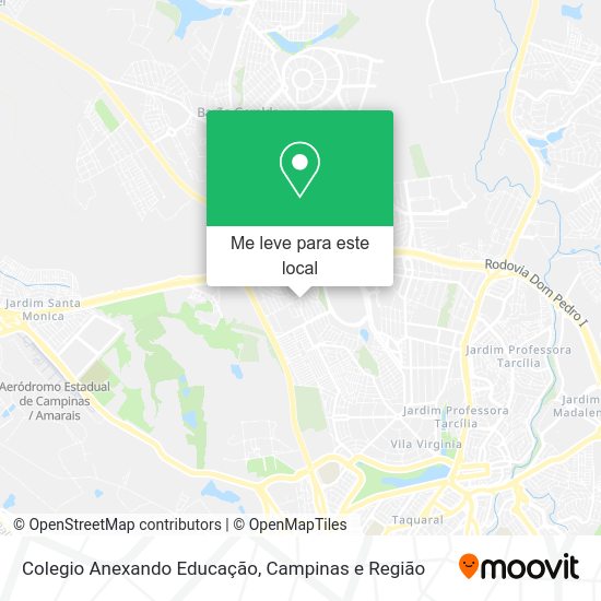 Colegio Anexando Educação mapa