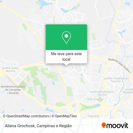 Allana Grochosk mapa