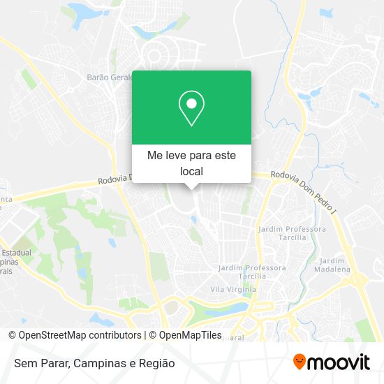Sem Parar mapa