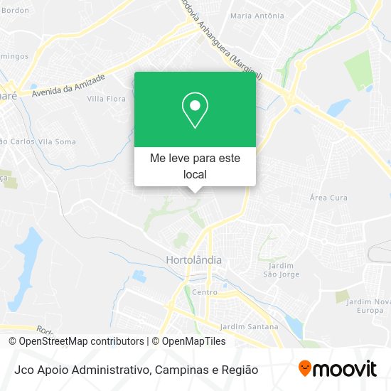Jco Apoio Administrativo mapa