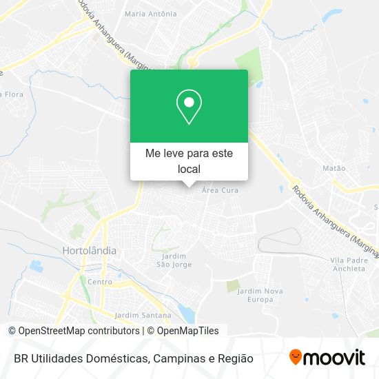 BR Utilidades Domésticas mapa