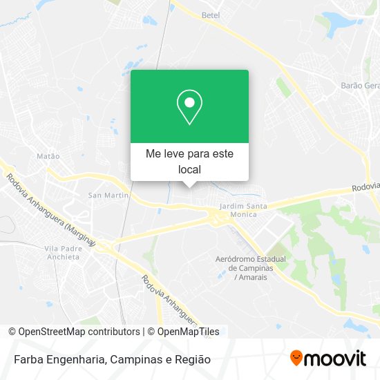 Farba Engenharia mapa