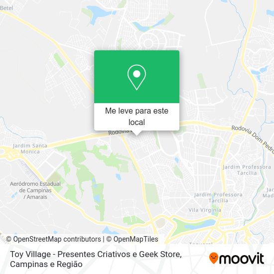 Toy Village - Presentes Criativos e Geek Store mapa