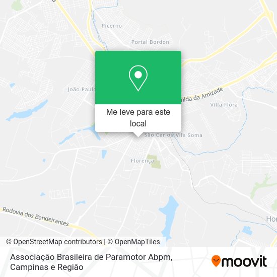 Associação Brasileira de Paramotor Abpm mapa