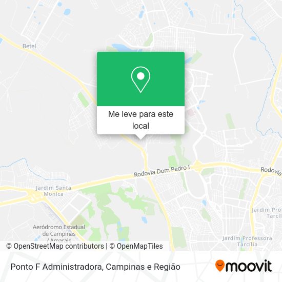 Ponto F Administradora mapa