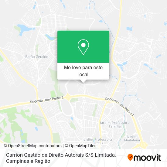 Carrion Gestão de Direito Autorais S / S Limitada mapa