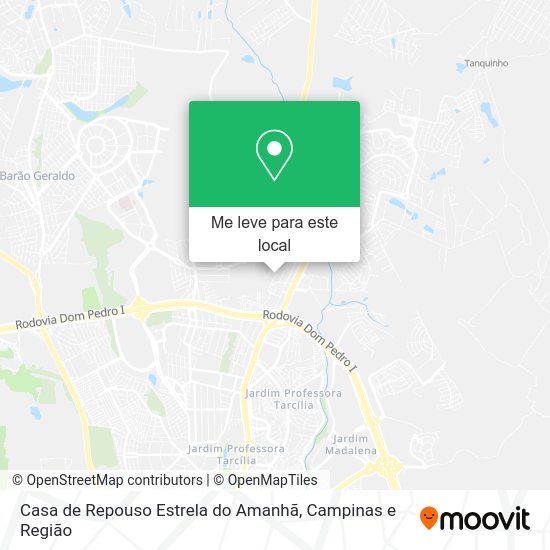Casa de Repouso Estrela do Amanhã mapa