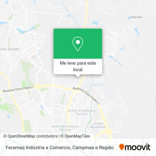 Feramaq Indústria e Comercio mapa