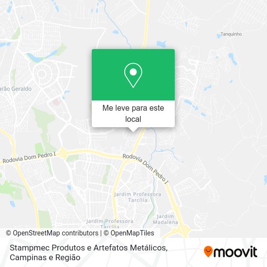 Stampmec Produtos e Artefatos Metálicos mapa