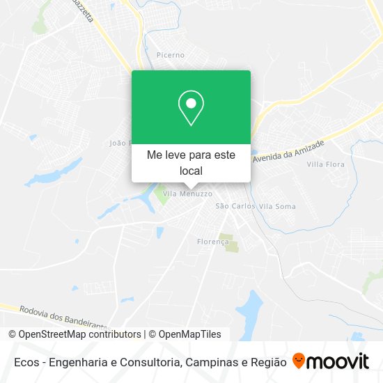 Ecos - Engenharia e Consultoria mapa