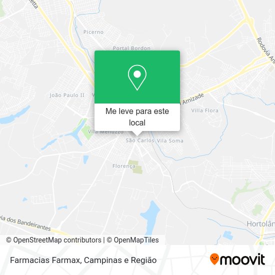 Farmacias Farmax mapa