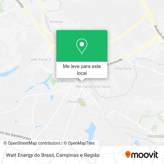 Watt Energy do Brasil mapa
